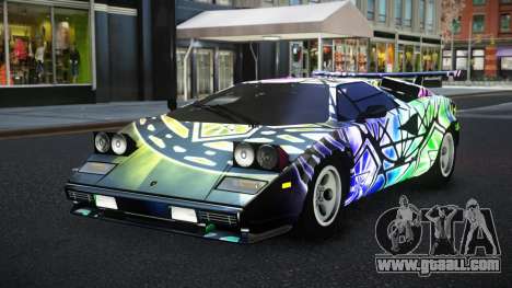 Lamborghini Countach Zamew S12 for GTA 4