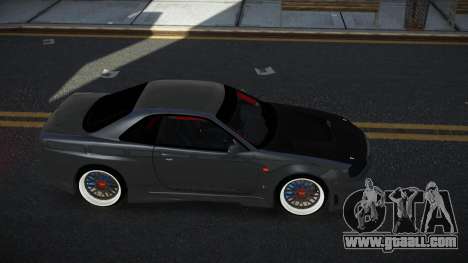 Nissan Skyline R33 Rozu for GTA 4