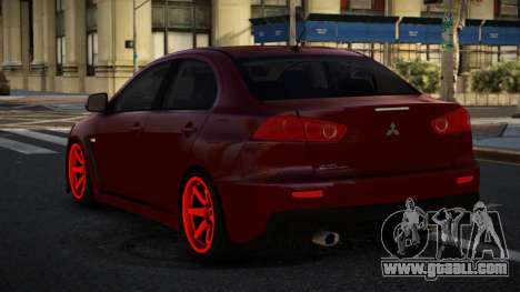 Mitsubishi Lancer Evolution X Xofiweyor for GTA 4