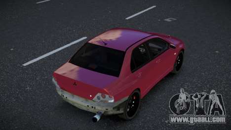 Mitsubishi Lancer Evolution VIII Kequfe for GTA 4