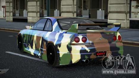 Nissan Skyline R33 GT-R Baslly S13 for GTA 4