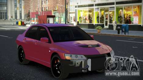 Mitsubishi Lancer Evolution VIII Kequfe for GTA 4