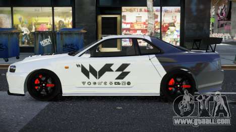 Nissan Skyline R34 Tardu for GTA 4