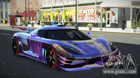Koenigsegg Agera Jater S3 for GTA 4