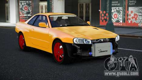Nissan Skyline R34 Secoj for GTA 4
