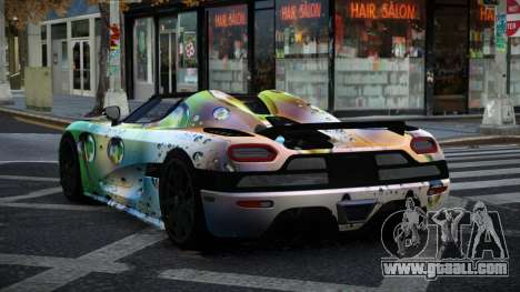 Koenigsegg Agera Brija S8 for GTA 4