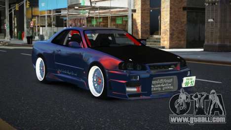 Nissan Skyline R34 Sotperofi for GTA 4