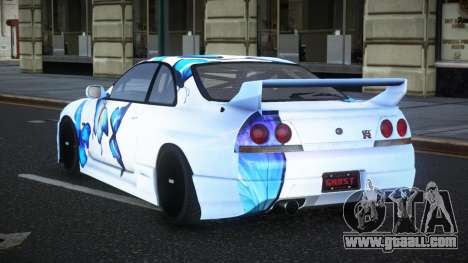 Nissan Skyline R33 GT-R Baslly S2 for GTA 4