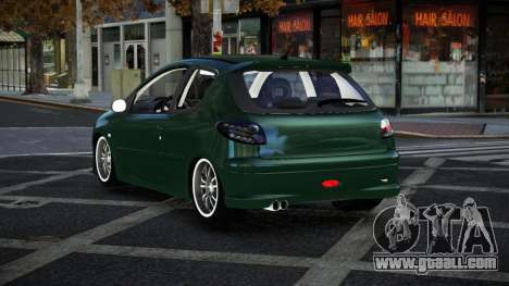 Peugeot 206 Wobaneni for GTA 4