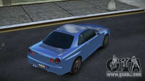 Nissan Skyline R34 Canxamuhu for GTA 4