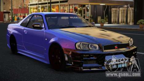 Nissan Skyline R34 Cijagas for GTA 4