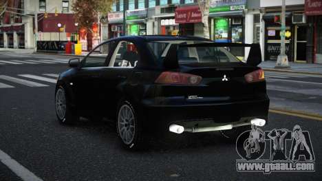 Mitsubishi Lancer Evolution X Zitugitop for GTA 4