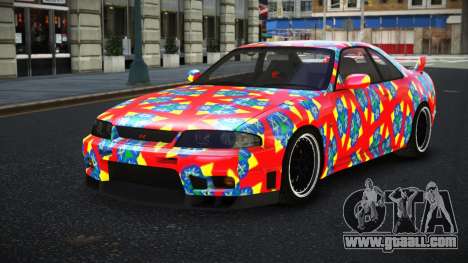 Nissan Skyline R33 Fersa S1 for GTA 4