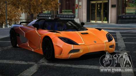 Koenigsegg Agera Brija S6 for GTA 4