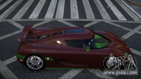 Koenigsegg CCXR Mapufoli for GTA 4