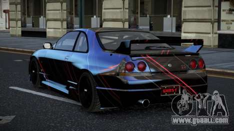 Nissan Skyline R33 GT-R Baslly S1 for GTA 4