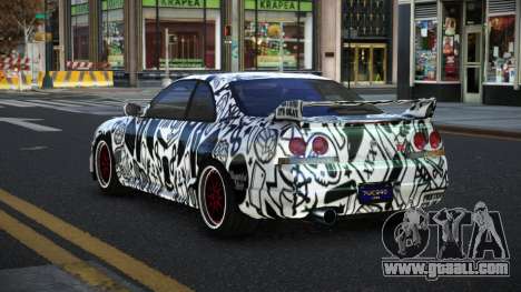 Nissan Skyline R33 Chriley S13 for GTA 4