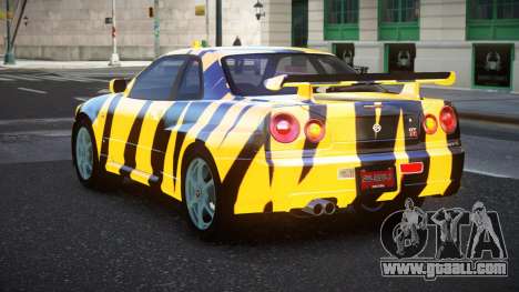 Nissan Skyline R34 Jashra S14 for GTA 4
