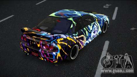 Nissan Skyline R33 Fersa S10 for GTA 4