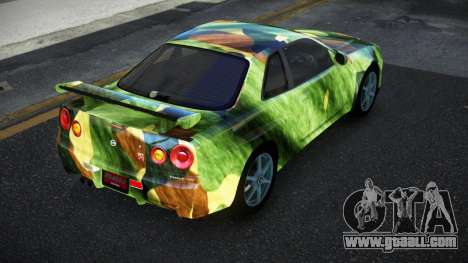 Nissan Skyline R34 Jashra S9 for GTA 4