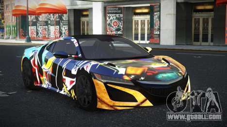 Acura NSX Liaron S2 for GTA 4