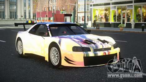Nissan Skyline R34 Japhli S14 for GTA 4