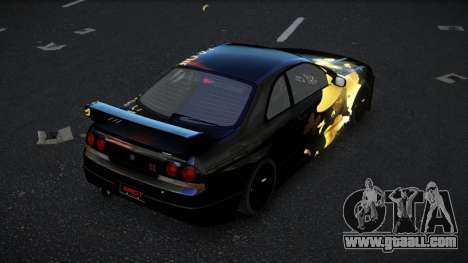 Nissan Skyline R33 GT-R Baslly S10 for GTA 4