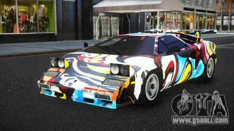 Lamborghini Countach Zamew S6 for GTA 4