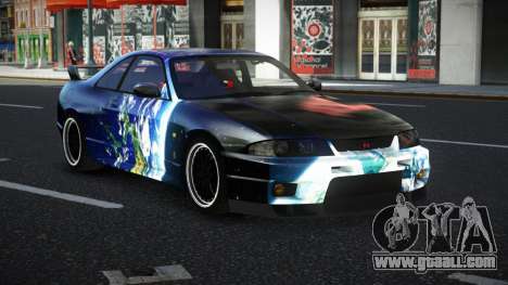 Nissan Skyline R33 Fersa S11 for GTA 4