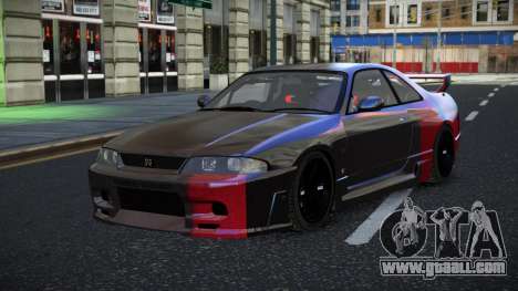 Nissan Skyline R33 GT-R Baslly S5 for GTA 4