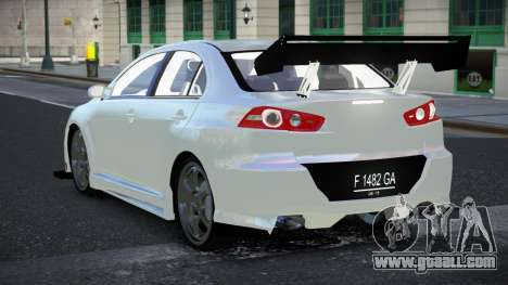 Mitsubishi Lancer Evolution X Wuxepamoz for GTA 4