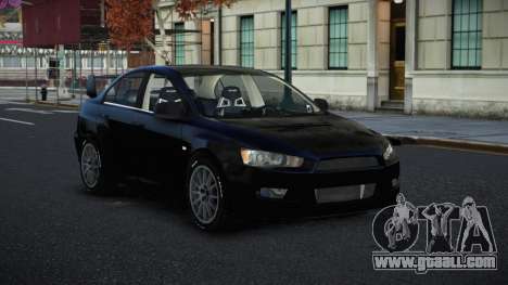 Mitsubishi Lancer Evolution X Zitugitop for GTA 4