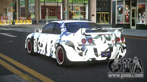 Nissan Skyline R33 Chriley S12 for GTA 4