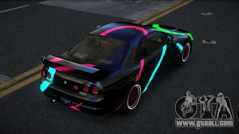 Nissan Skyline R33 Chriley S14 for GTA 4