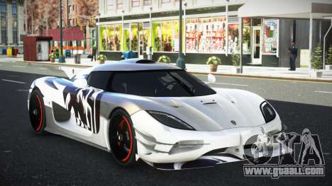 Koenigsegg Agera Jater S6 for GTA 4
