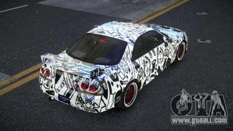 Nissan Skyline R33 Chriley S13 for GTA 4