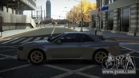 Nissan Skyline R34 Tecnoloyi for GTA 4