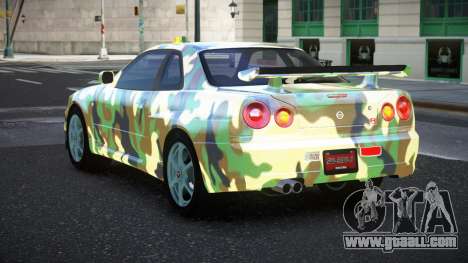 Nissan Skyline R34 Jashra S12 for GTA 4
