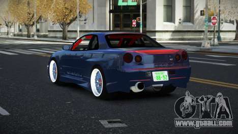 Nissan Skyline R34 Sotperofi for GTA 4