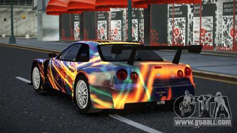 Nissan Skyline R34 Japhli S7 for GTA 4