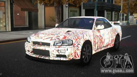 Nissan Skyline R34 Olasin S1 for GTA 4