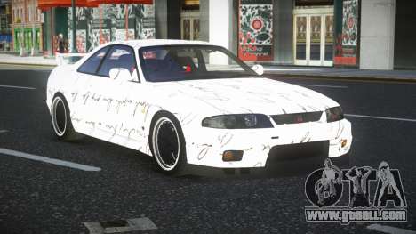 Nissan Skyline R33 Fersa S13 for GTA 4
