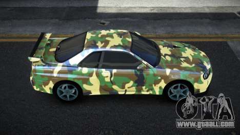 Nissan Skyline R34 Jashra S12 for GTA 4