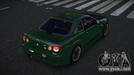 Nissan Skyline R34 Nudtap for GTA 4