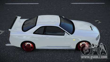 Nissan Skyline R34 Doqbo for GTA 4