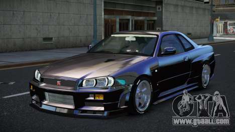 Nissan Skyline R34 Menhiluw for GTA 4