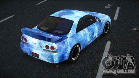 Nissan Skyline R33 Fersa S6 for GTA 4