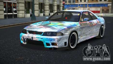 Nissan Skyline R33 Fersa S14 for GTA 4