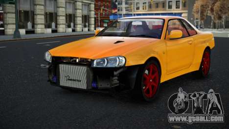 Nissan Skyline R34 Secoj for GTA 4
