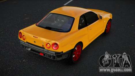 Nissan Skyline R34 Secoj for GTA 4